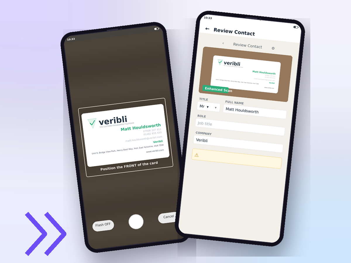 Card2crm screenshot