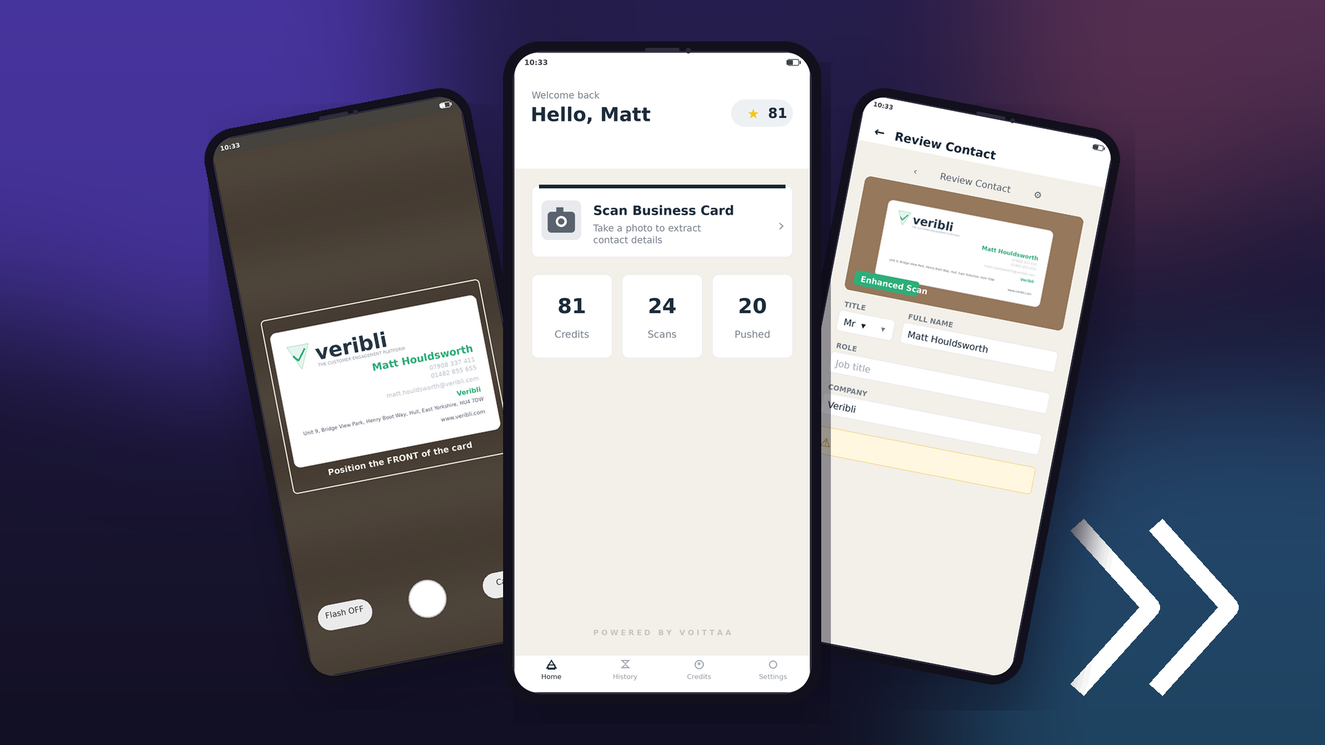 Card2crm screenshot