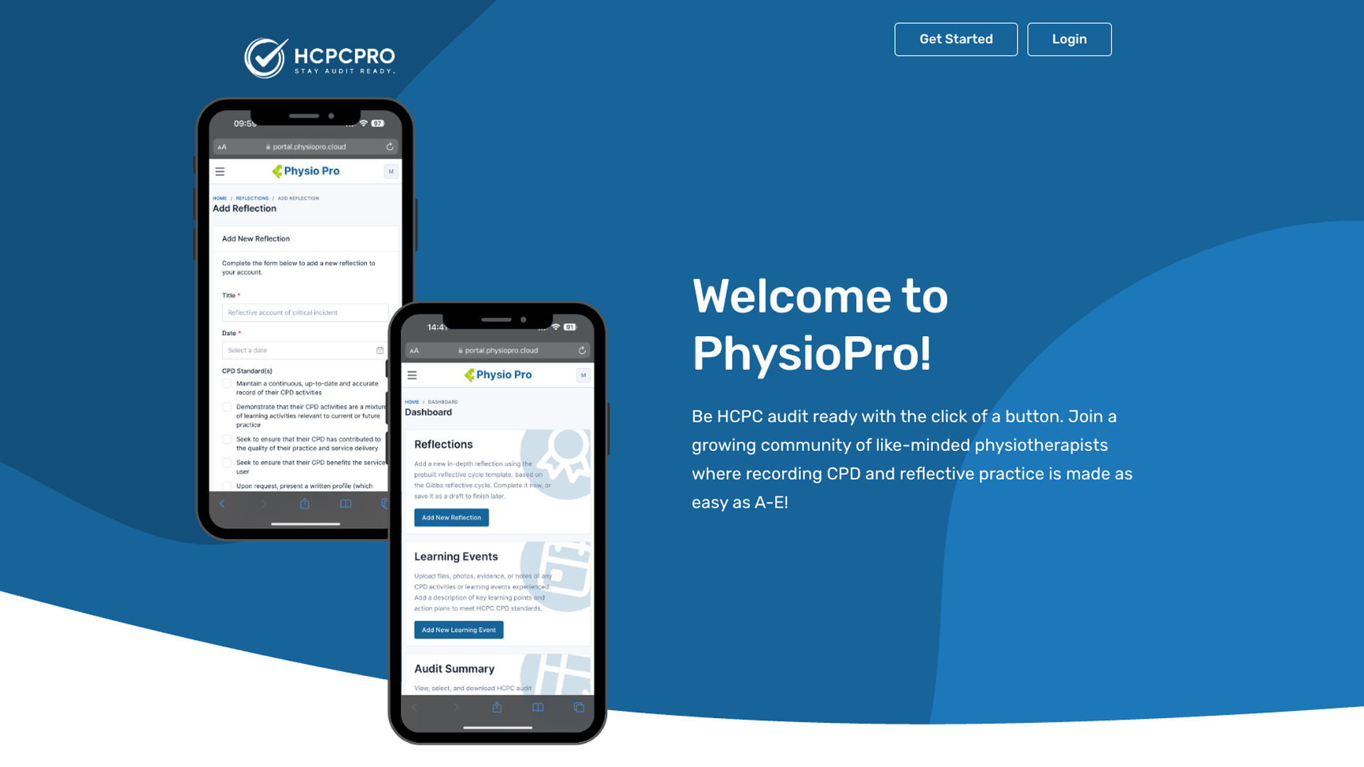 Physiopro screenshot